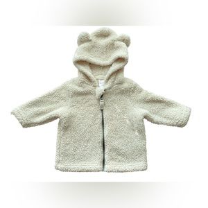 Hanna Andersson Baby Jacket In Marshmallow